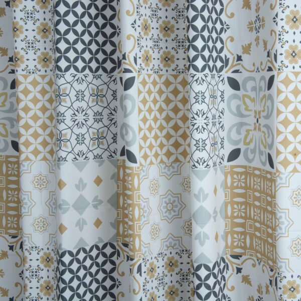 Modern Shower Curtain - Tile Print