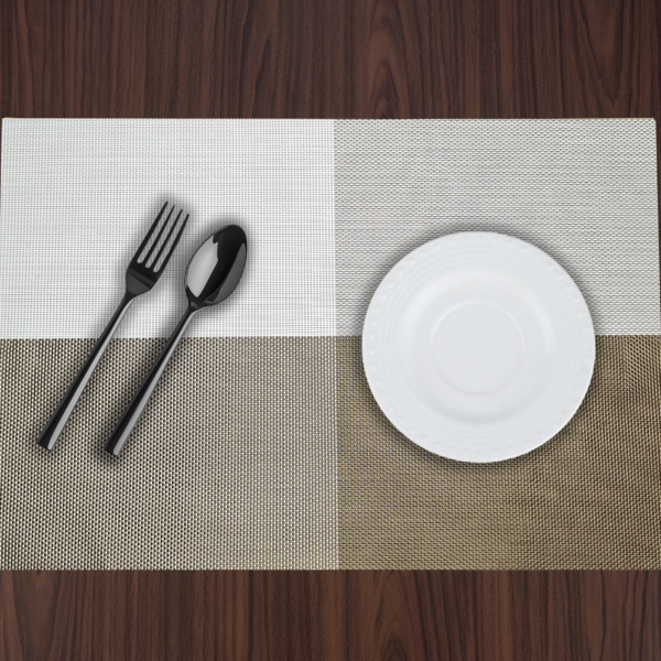 4 Shade Dinning Mat - Beige