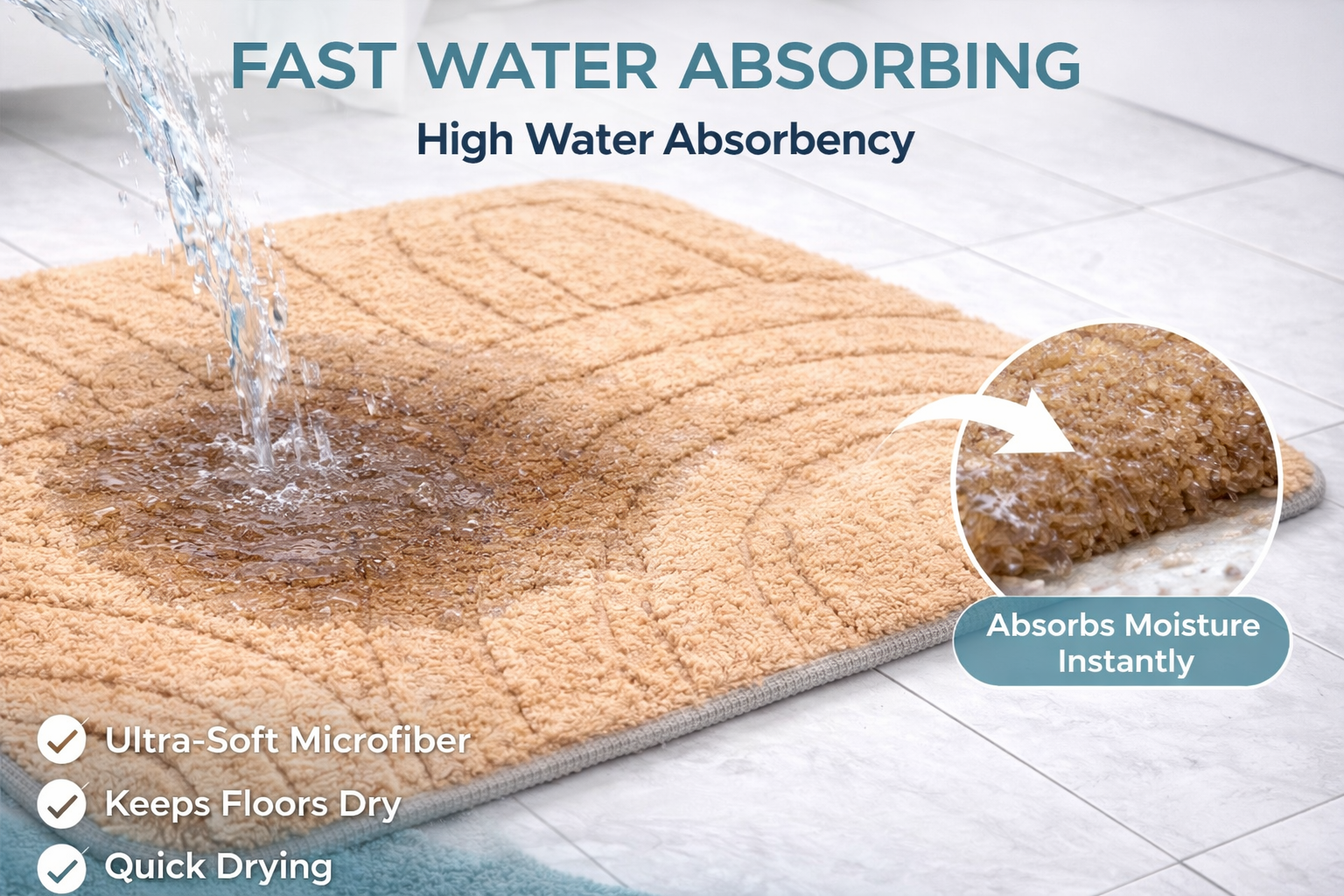 Curls Bath Mat - Image 5