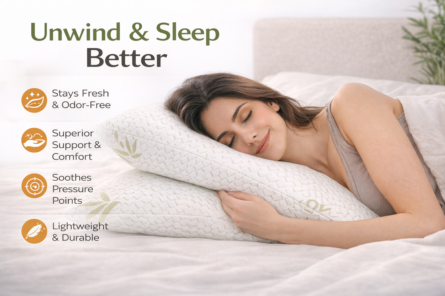 Bamboo Pillow - Image 3