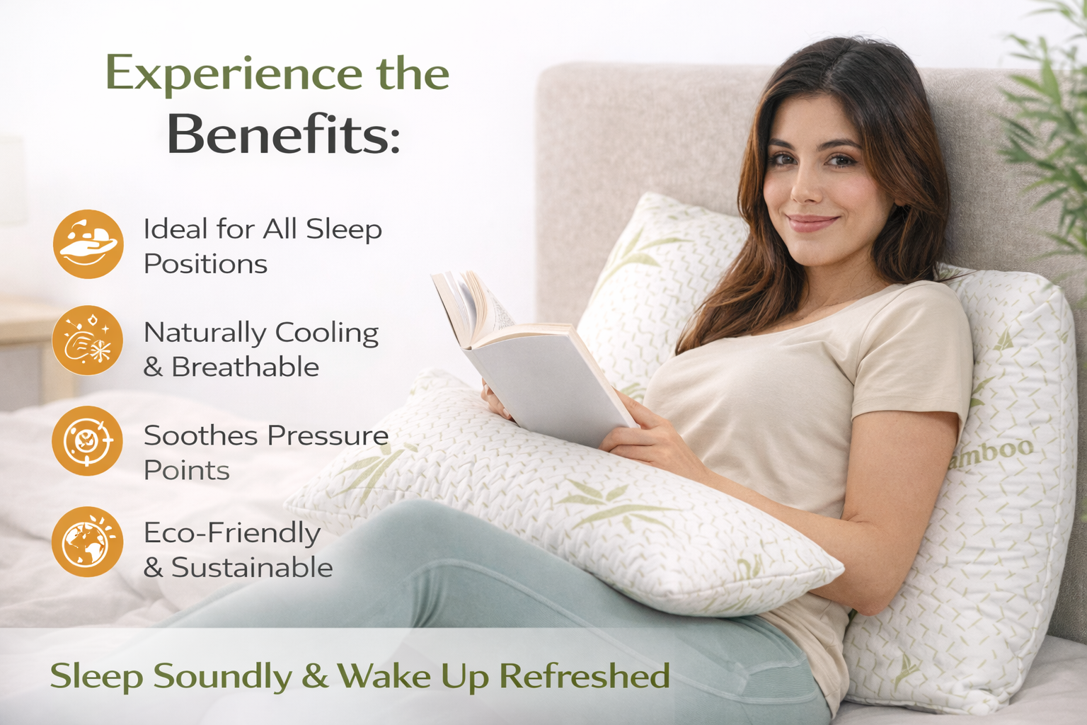 Bamboo Pillow - Image 4