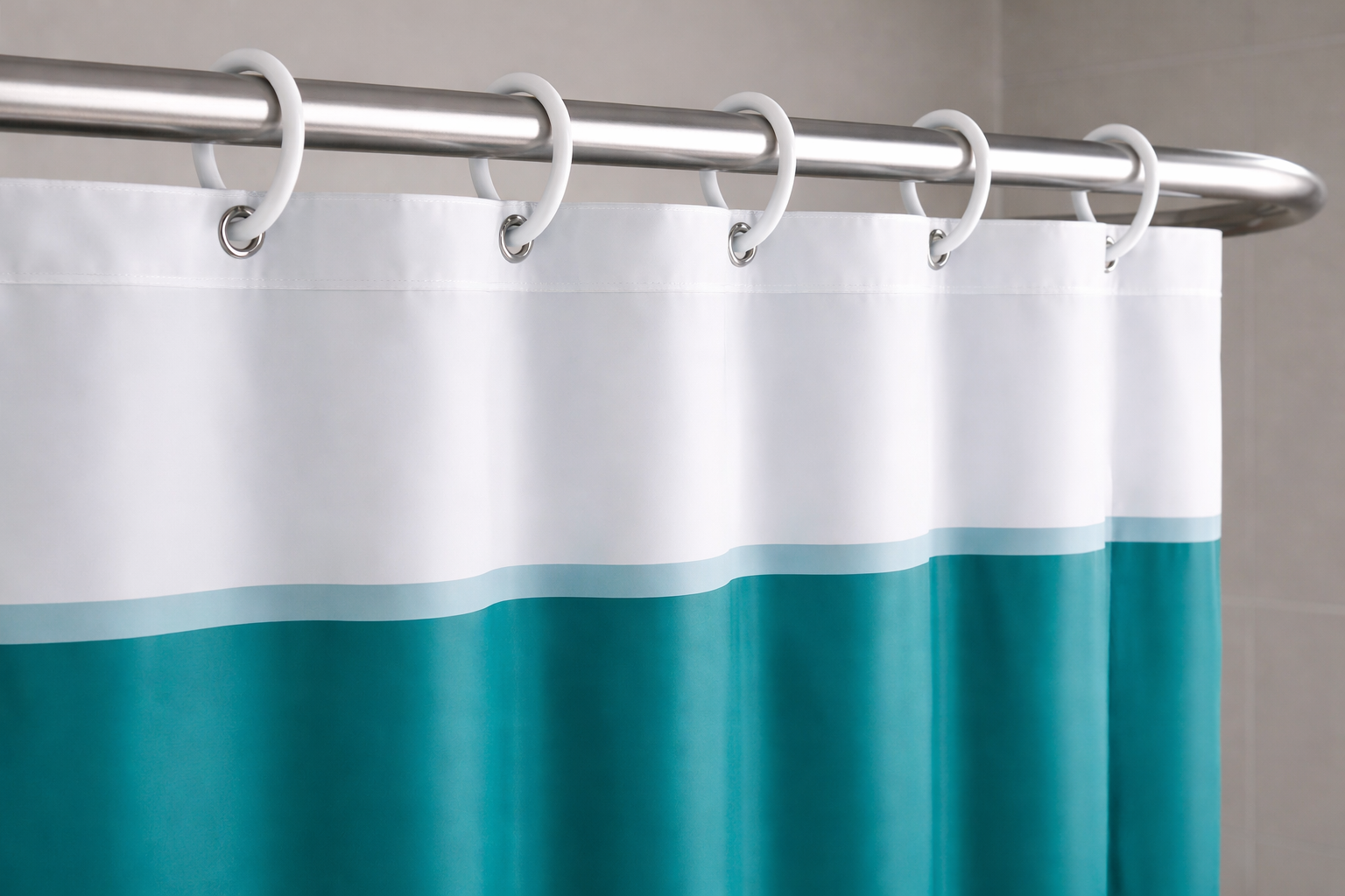 Plain Shower Curtains - Image 2